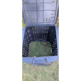 Prosperplast komposter 220l must kompgreen puitunud