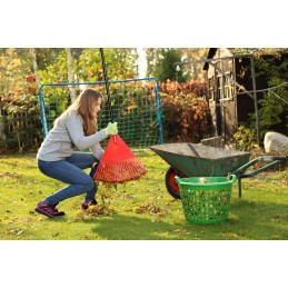 Ažūrinis sodo krepšelis 35l, spalvingas, profix 35578