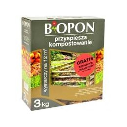 Biopon kompostavimą komposteriu pagreitina 3kg
