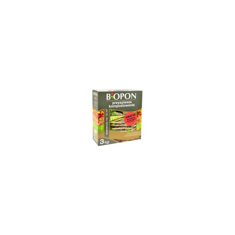 Biopon kiirendab kompostimist kompostriga 3kg