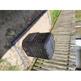 Namų sodo komposteris didelis 360l qbrick black ventiliacinis laistymas