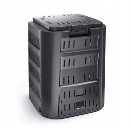 Didelis, tvirtas sodo komposteris 220 litrų komposto