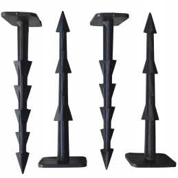 Smeigtukai agrotekstilei, agrotekstilei, geotekstilei ir brezentui tvirtinti, 100 vnt.