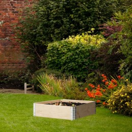 Masyvus medinis ekologiškas sodo komposteris, 280 litrų