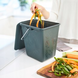 Rotho greenline komposto konteineris pagamintas iš bioplastiko