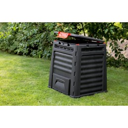 Sodo komposteris eco keter 320l, atsparus šalčiui, juodas, modulinis
