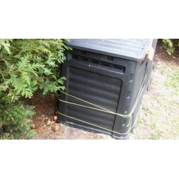 Sodo komposteris eco keter 320l, atsparus šalčiui, juodas, modulinis