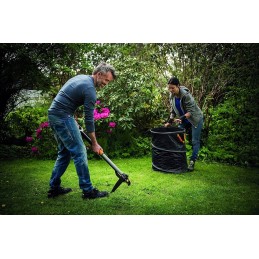 Tvirtas iššokantis sodo krepšelis 172l 1015647 Fiskars