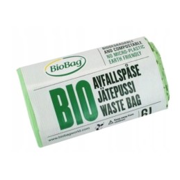 Biobag biologiškai skaidūs šiukšlių maišai super 6l 30 vnt.
