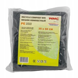 Maišelis maišelis sodo lapų krepšelis žolės kompostas WMC 35x60cm