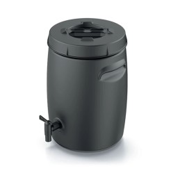 Komposterio bakas su čiaupu, 25 litrai, srutų trąšoms, trąšoms gaminti