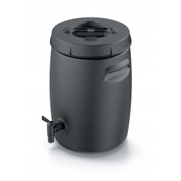 Combioliq 25l sodo trąšų bakas - juodas.