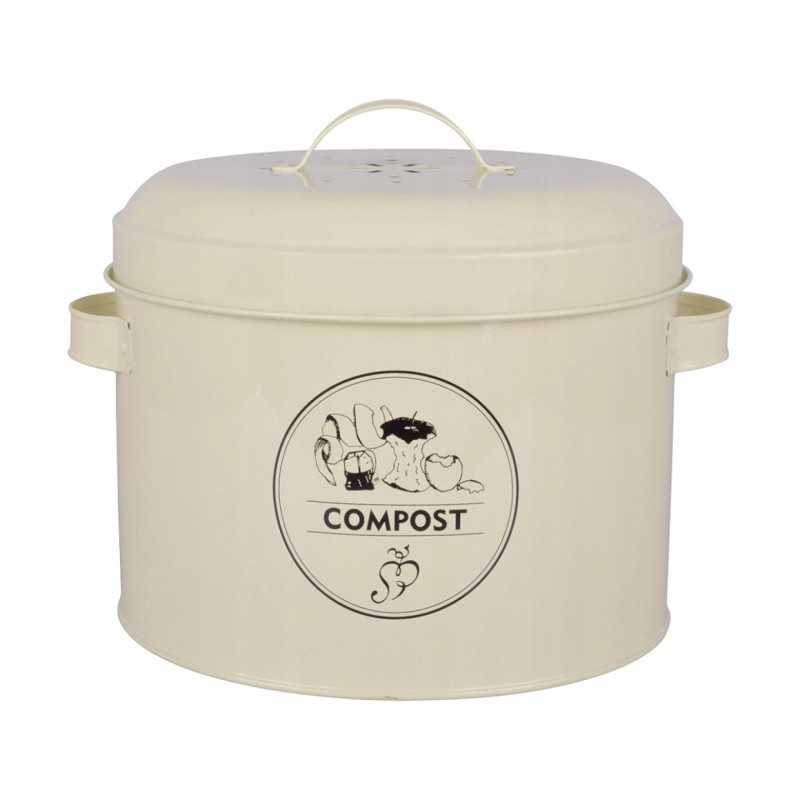 Virtuvinis komposteris su anglies filtru (c2071) esschert dizainas