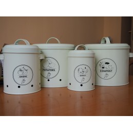 Virtuvinis komposteris su anglies filtru (c2071) esschert dizainas