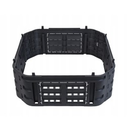 Komposterio išplėtimo modulis 260l juodas