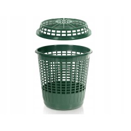 Sodo krepšelis su dangteliu