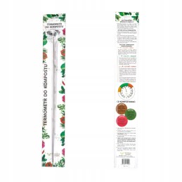 Komposto termometras 50 cm lazdelė, dirvos zondas