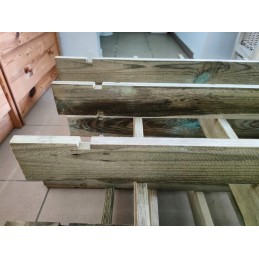 Medinis komposteris 100x100x72 cm