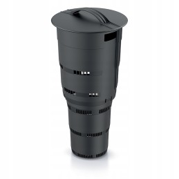 Kombiozinis 11l juodas požeminis komposteris tręšia pats