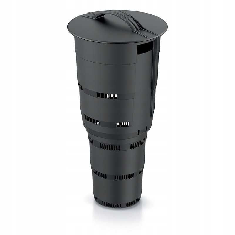 Kombiozinis 11l juodas požeminis komposteris tręšia pats