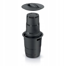 Kombiozinis 11l juodas požeminis komposteris tręšia pats