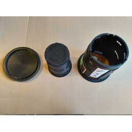 Kombiozinis 11l juodas požeminis komposteris tręšia pats