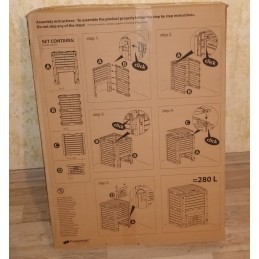 vienos kameros sodo komposteris