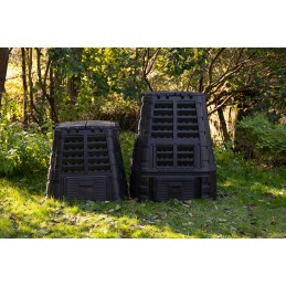 Eco Patrol sodo komposteris 300l, atsparus šalčiui, stiprus, juodas, modulinis UV