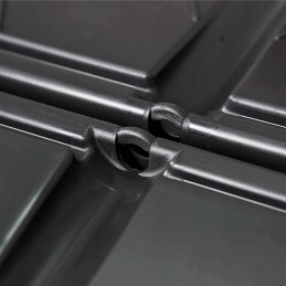 480l juodas komposteris