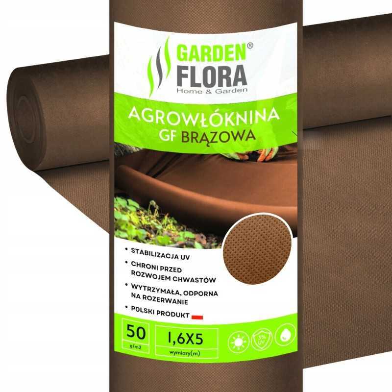 Ruda agrotekstilė 1,6m x 5mb 50g/m2 uv