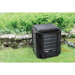 Compogreen komposteris 380 l juodas ikst380cz prosperplast