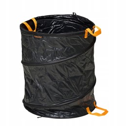 Fiskars tvirtas iššokantis sulankstomas sodo krepšelis žolės šiukšlių maišas 172l