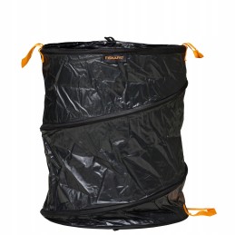 Fiskars tvirtas iššokantis sulankstomas sodo krepšelis žolės šiukšlių maišas 172l