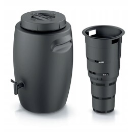 Komposterio bakas su čiaupu, 55 litrai, srutų trąšoms, trąšoms gaminti