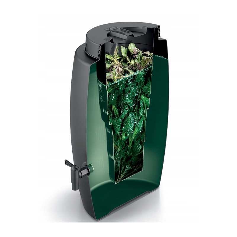 55l 1 kameros komposteris, bakas trąšų gamybai