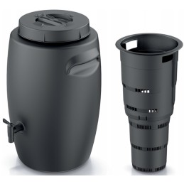 55l 1 kameros komposteris, bakas trąšų gamybai