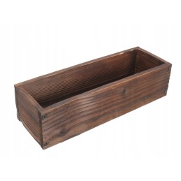 Medinė dėžutė gėlėms ir žolelėms 40x18