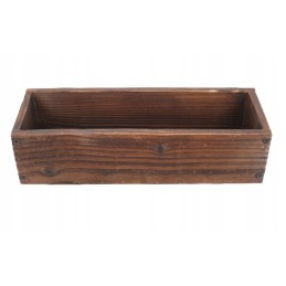 Medinė dėžutė gėlėms ir žolelėms 40x18