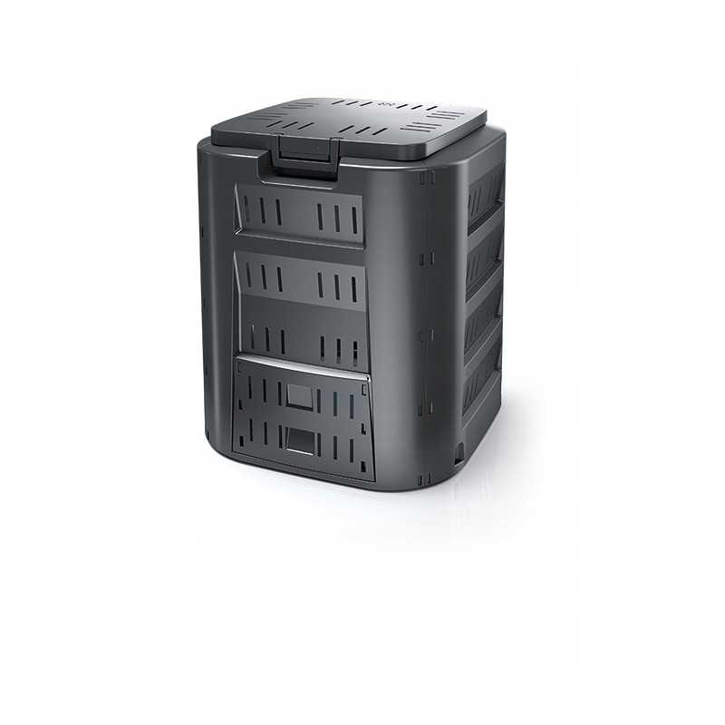 Komposto dėžė 320 l compogreen prosperplast ikl320c s411 rakinama kieta medžiaga