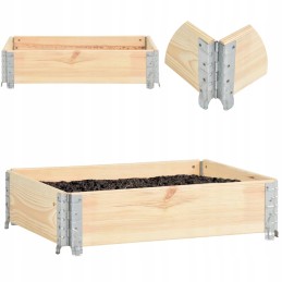 Masyvus medinis ekologiškas sodo komposteris, 190 litrų