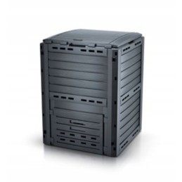 Sodo komposteris sumedėjęs 280l antracitas