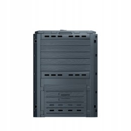 Sodo komposteris sumedėjęs 280l antracitas