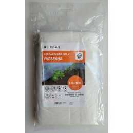 Spyruoklinė agrotekstilė, balta, 160 cm x 1000 cm, 17 g/m2