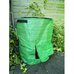 Sodo komposteris, sulankstomas komposto maišelis sodui, 265 litrai