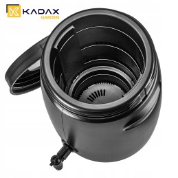 Trąšų rezervuaras 25 l sodo statinė, gaminanti srutų trąšas su čiaupu