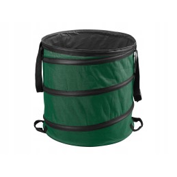 Sulankstomas lapų krepšys 85l parko pusėje 47x50cm iki 50kg žalias