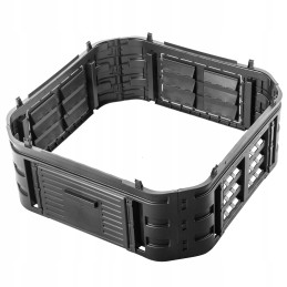 Kompostoriaus išplėtimo modulis, šalčiui atsparus sodo komposteris ištisus metus