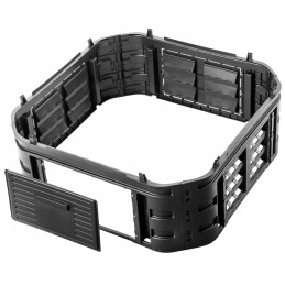 Kompostoriaus išplėtimo modulis, šalčiui atsparus sodo komposteris ištisus metus