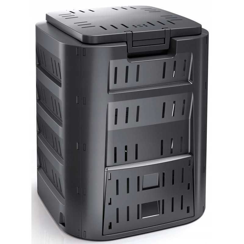 Komposteris compogreen black 320l prosperplast Lenkiška kokybė
