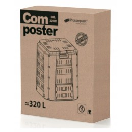 Komposteris compogreen black 320l prosperplast Lenkiška kokybė